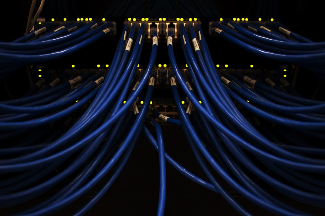 what is a proxy server used for — a bunch of blue wires connected to each other